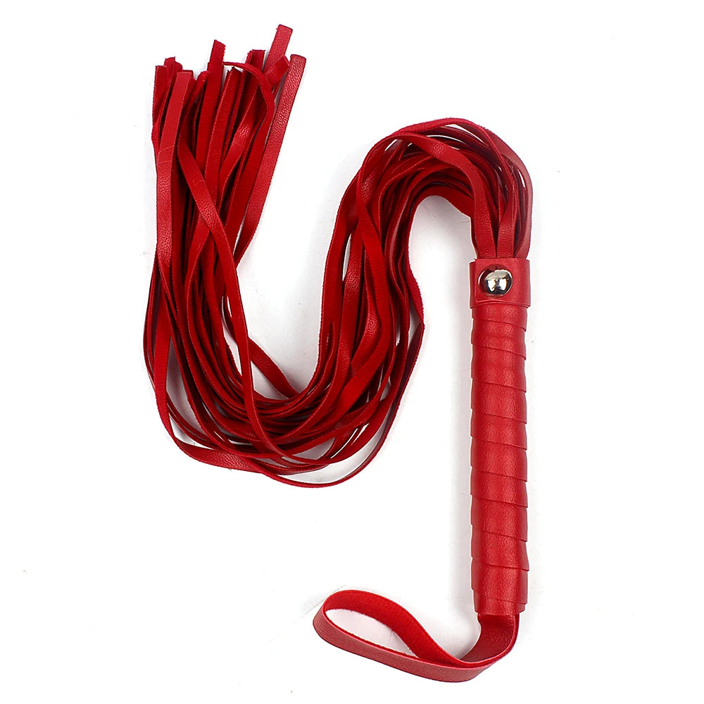 Flogger PU Leather Sex Whip Adult Games Spanking Paddle Bondage BDSM Sex Toys For Couples Fetish Sexy Knout